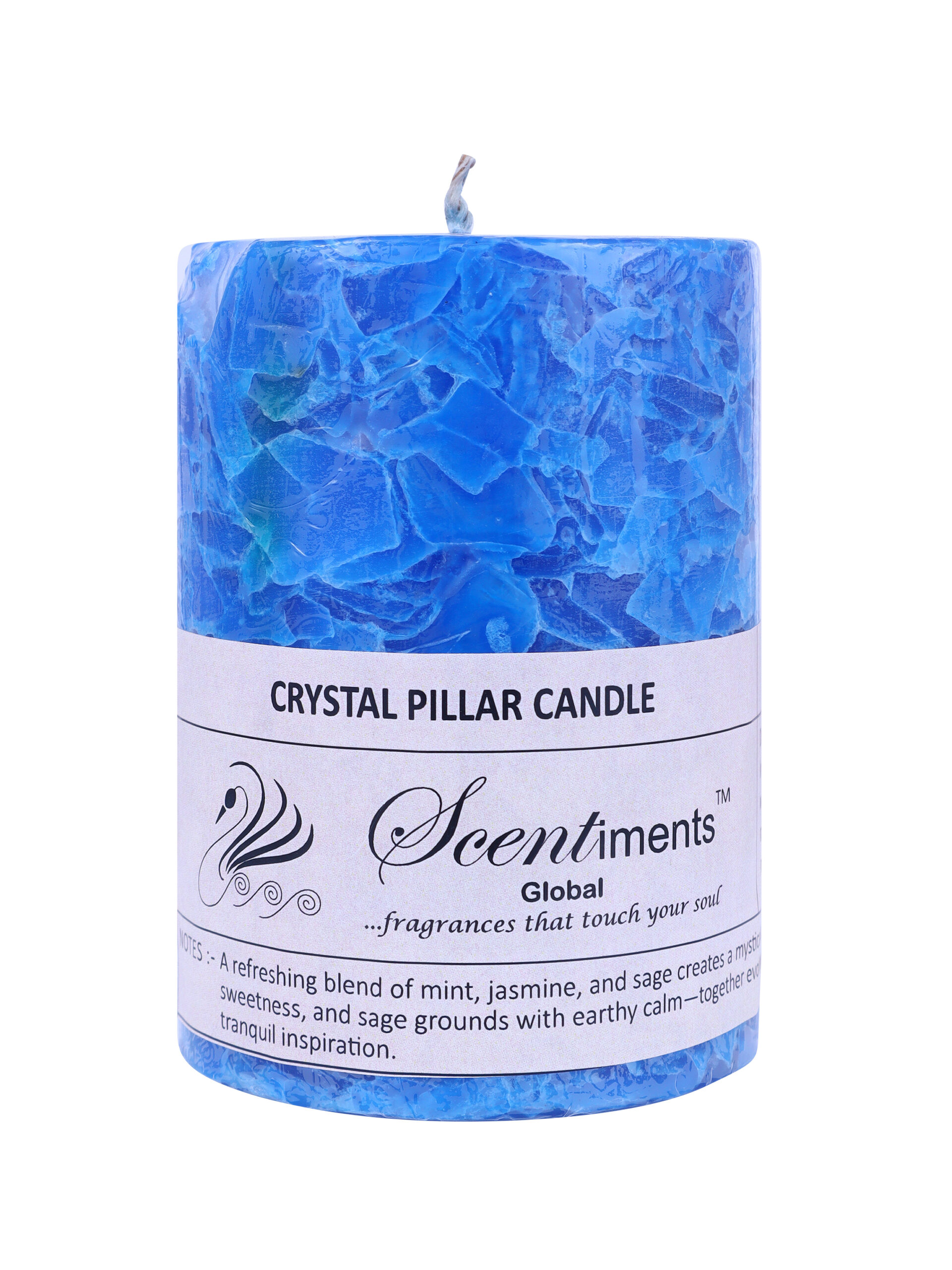 Crystal Pillar Lapis Lazuli Blue (M)