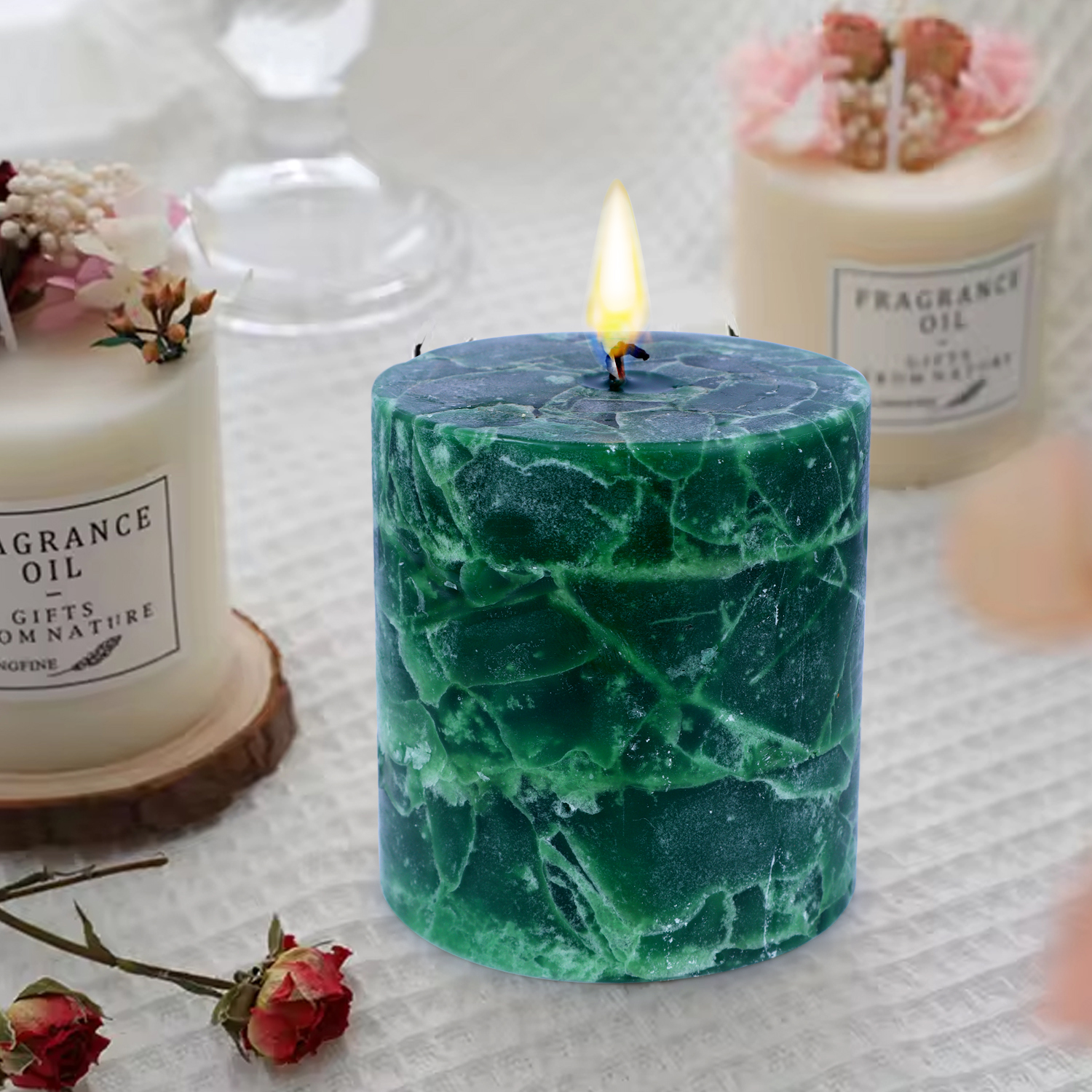 Crystal Pillar Aventurine Green (S)