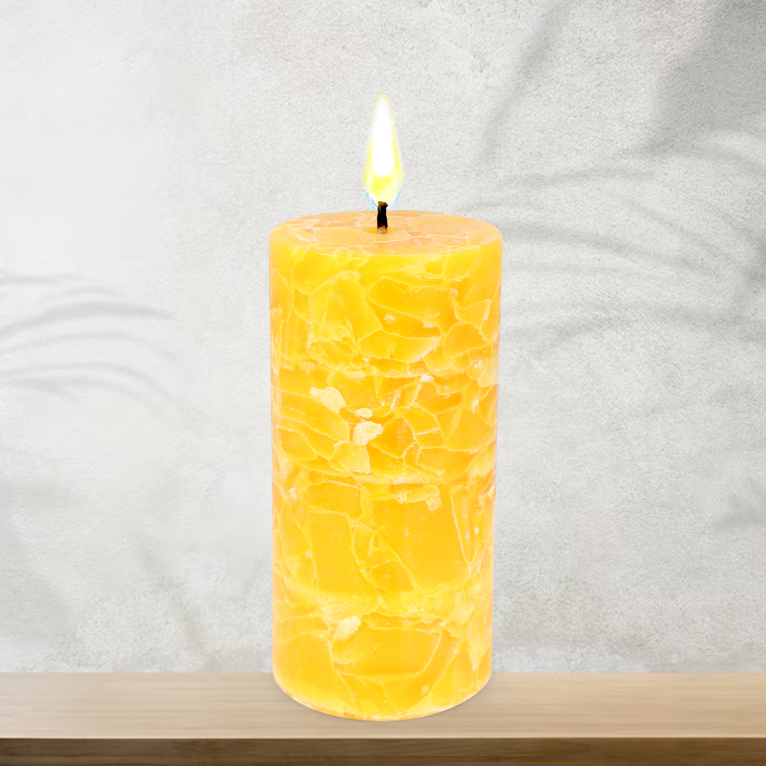 Crystal Scented Pillar Citrine (L)