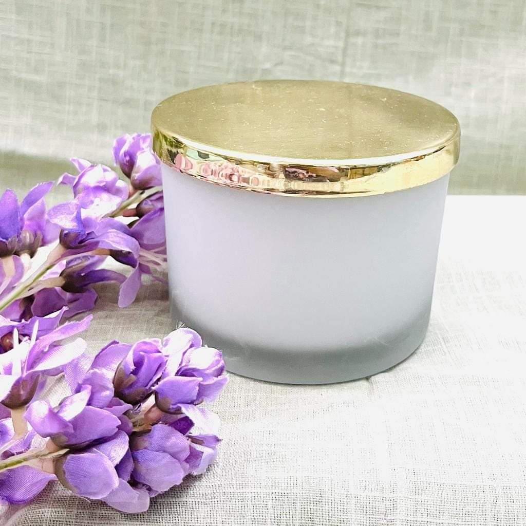 3 Wick Jar Candle (White)