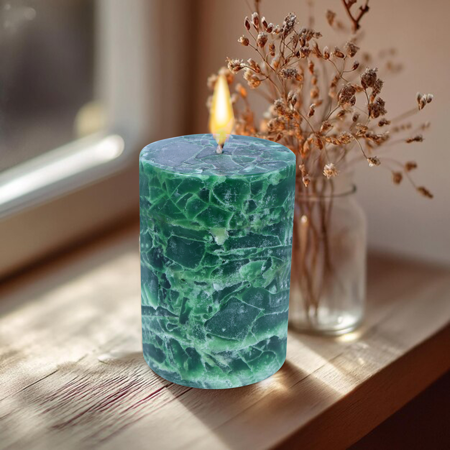 Crystal Pillar Aventurine Green (M)